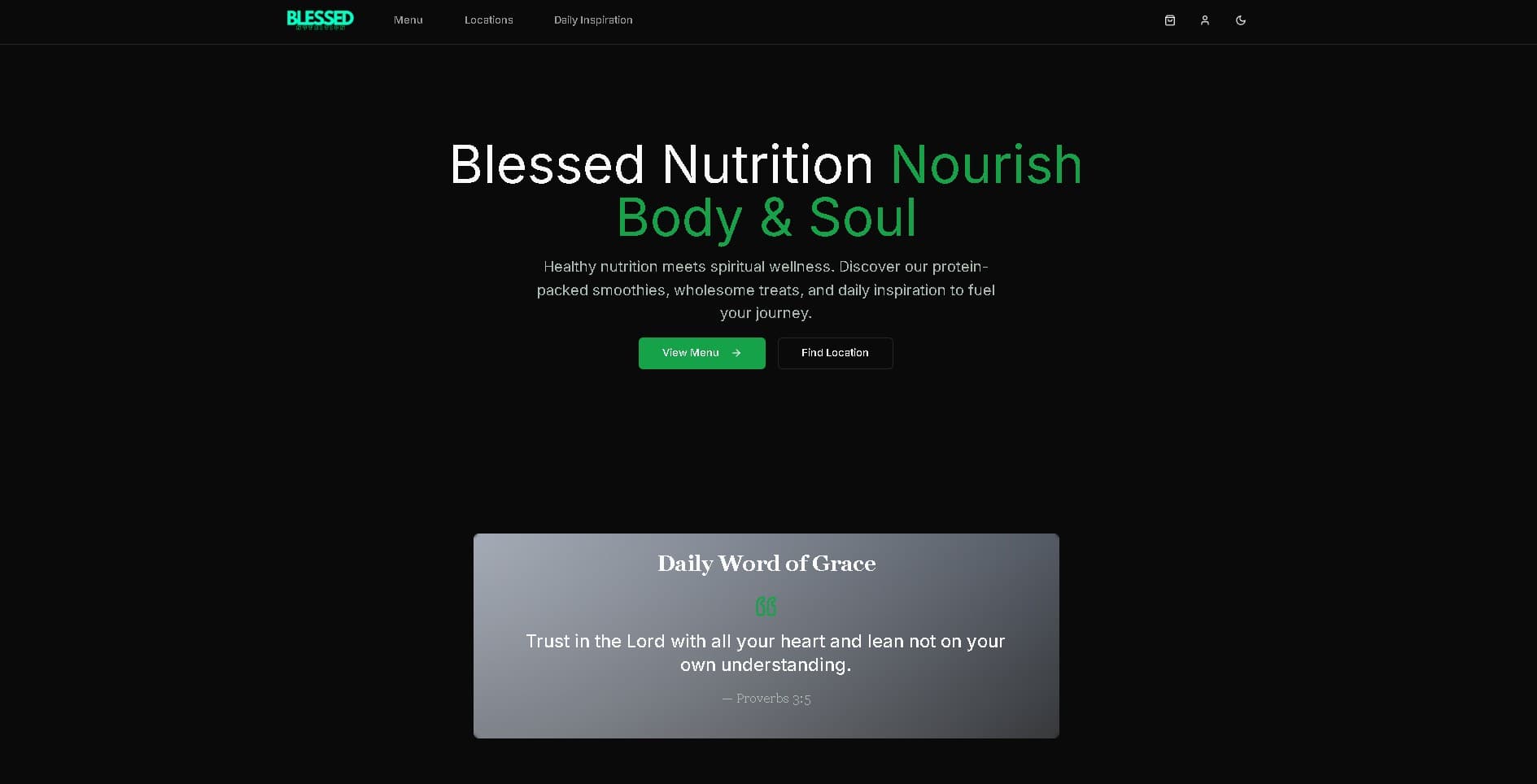 Nourish Bar